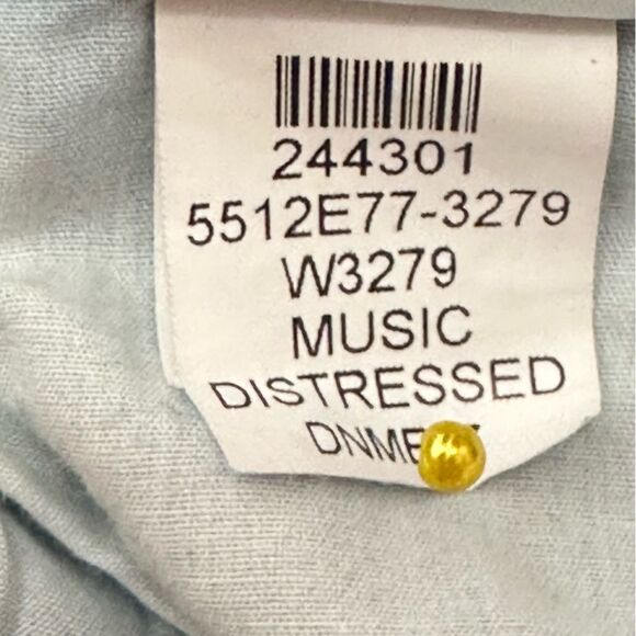 Paige Cindy Straight Leg Raw Hem Cropped Jeans | 26 - Picture 9 of 9